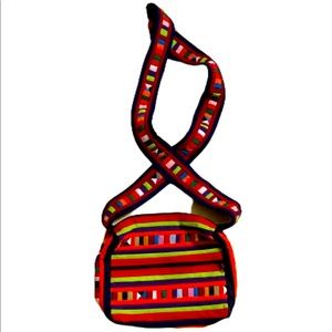 Thai Bohemian Quilted Crossbody Purse NWOT